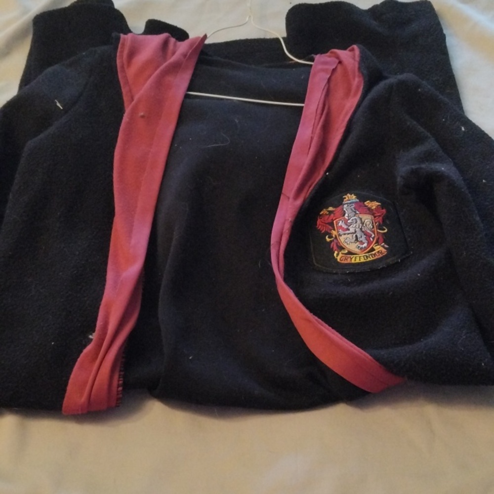 Harry Potter Gryffindor robe, hooded